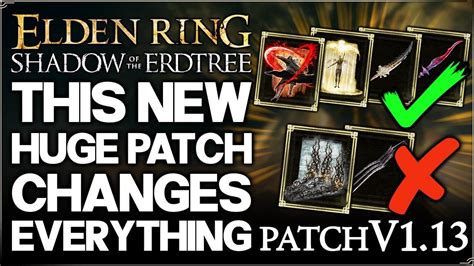 Elden Ring V Key Changes Shadow Of The Erdtree Prep