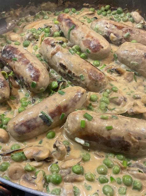 Dijon Sausages Recipe Image By Morag Stanhope Pinch Of Nom