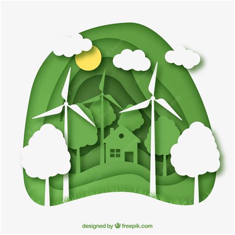 Free Vector | Modern ecosystem concept