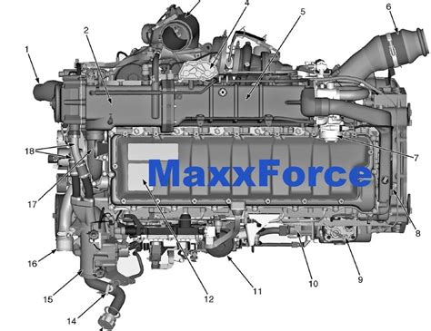 Belt Diagram For International With A Maxxforce N13 Engine I