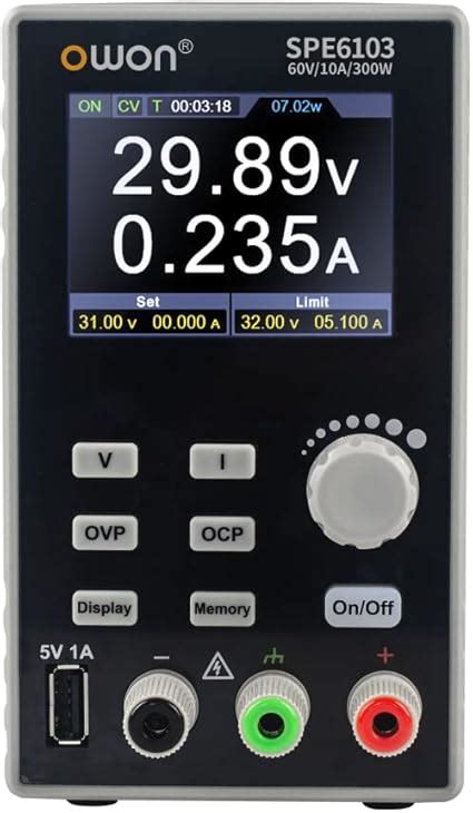 Amazon Co Jp Owon Spe Programmable Dc Power Supply Stabilized