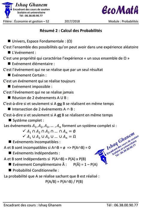 probabilité bac pro 2017