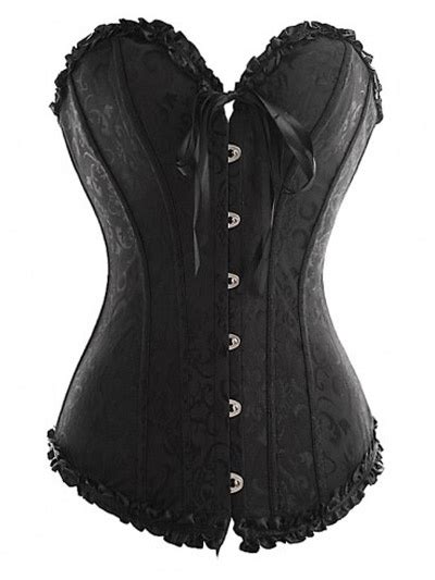Overbust Corset Top Waist Trainer Lace Up Body Shaper Sexy Lingerie Power Day Sale