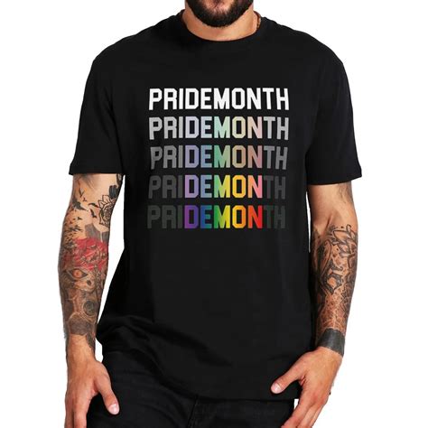 Pride Month Demon T Shirt Lgbtq Gay Pride Gift Short Sleeve Cotton