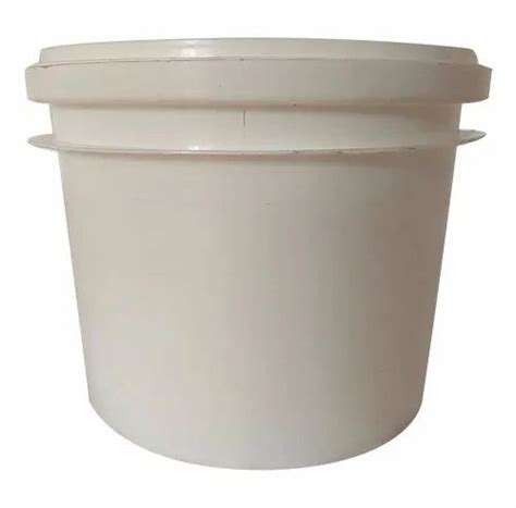 Plain 500g White Plastic Grease Container At Rs 8 Piece In New Delhi