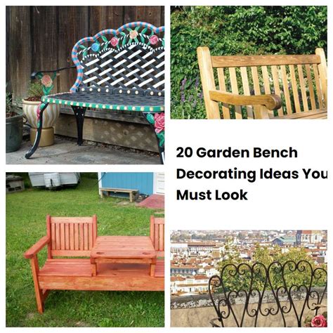 20 Garden Bench Decorating Ideas You Must Look Sharonsable