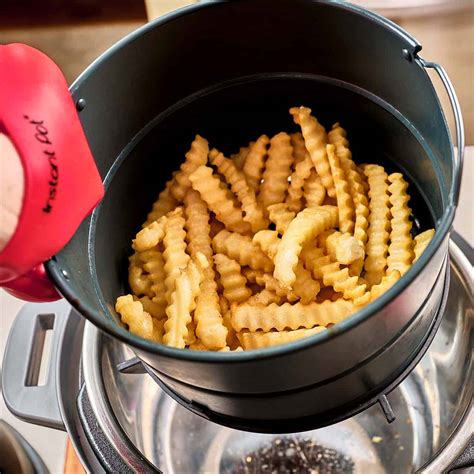 Instant Pot Air Fryer Frozen French Fries With An Air Fryer Lid Dadcooksdinner