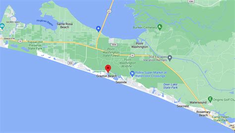 Where is 30A on a Map? - Near 30A