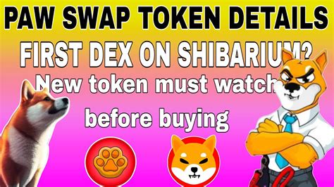 Pawswap Token Details In Telugu New Token Built On Shibarium