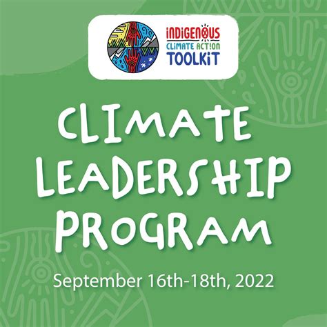 Applications For Our Climate Leadership Program Now Open — Indigenous