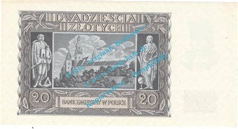 Ww Polen Banknote Zloty Schein In Kfr Zwk P Drittes