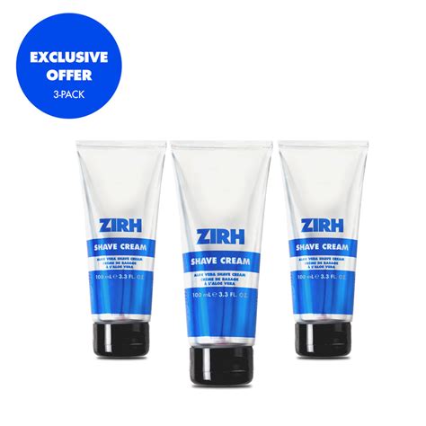Shave Cream 33 Oz 3 Pack 46 Save 8 Zirh Skincare