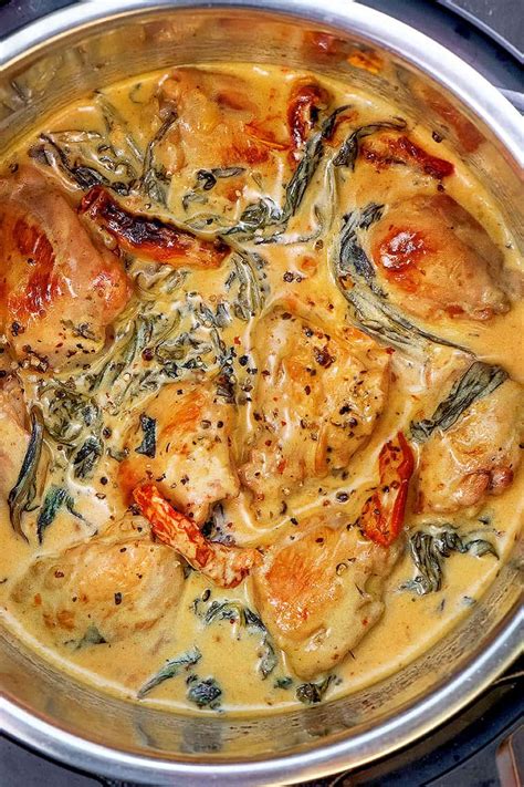 Instant Pot Tuscan Chicken - Chefjar