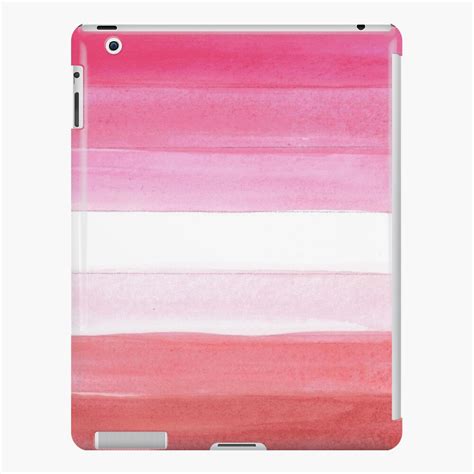 Lesbian Flag Lesbian Pride Flag Watercolor Ipad Case And Skin By