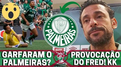 Provoca O E Pol Mica Palmeiras Foi Garfado Contra O Fluminense