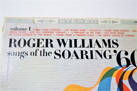 Vintage Roger Williams Album Songs of the Soaring 60s Vol 1 | Etsy