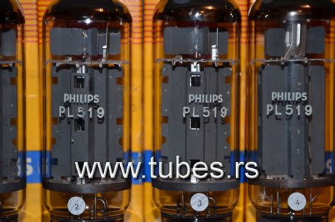 PL519 Philips 40KG6A NOS Platinum Quad TUBES RS Tube Amplifiers