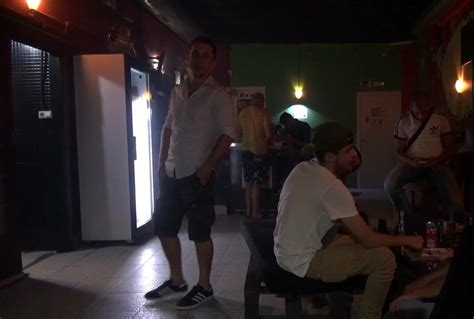 Jimena Nude In Public Bar