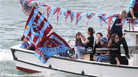 Trabzonspor Ampiyonlu Unu Kutluyor Anadolu Ajans