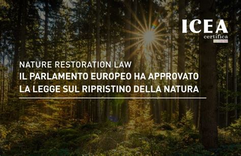 Nature Restoration Law Il Parlamento Europeo Ha Approvato La Legge Sul