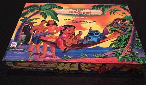 Disneys Lilo and Stitch Board Game Ohana Milton Bradley 2001 - COMPLETE ; Family | #1899269922