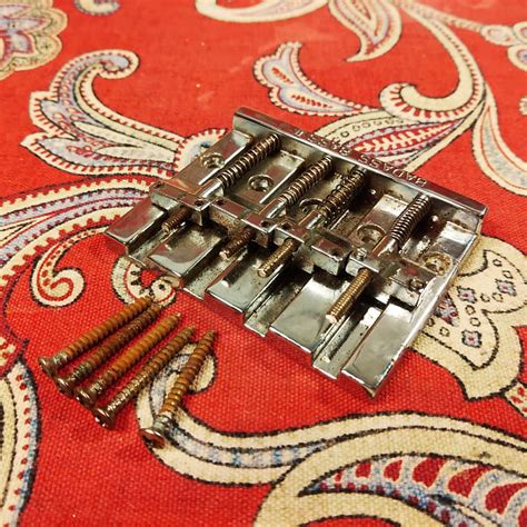 S S Leo Quan Badass Ii Bridge For Fender Jazz Or Reverb