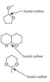 Cyclic Acetal Definition Formation Mechanism Study