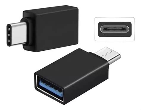 Adaptador Usb Hembra A Tipo C Macho Otg