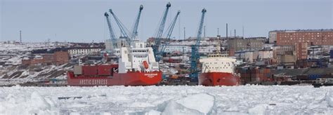 Dudinka port prepares for floods