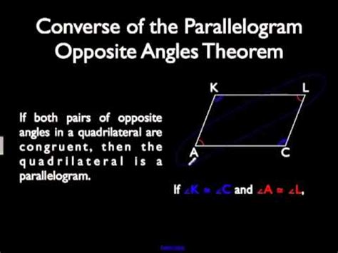 Alternate Interior Angles Theorem Parallelogram | Review Home Decor