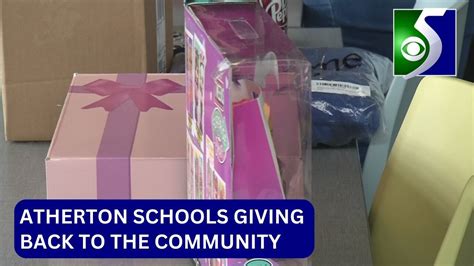 Atherton Schools Give Back To Community Youtube