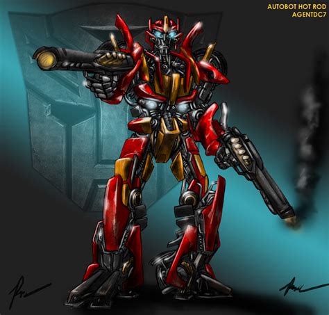Transformers Movie Hot Rod By Agentdc On DeviantArt