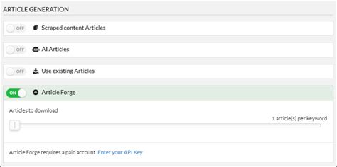How To Insert Content Into Article Forge Articles Questions Seo