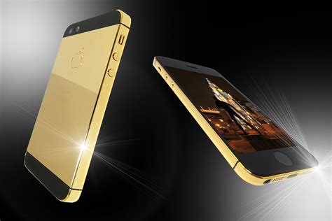 24ct Gold iphone SE - Goldstriker International