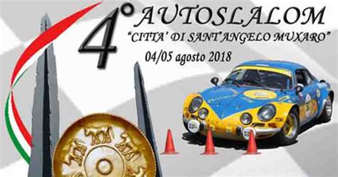 Passione Alle Stelle Per Il Slalom Citt Di Sant Angelo Muxaro