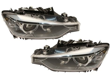 BMW F30 Pre LCI AFS Bi Xenon Headlights OEM Pair Bavgrüppe Designs