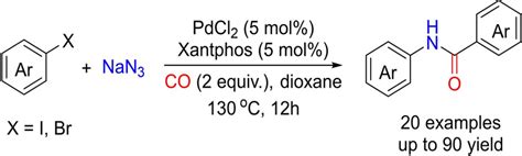 Palladium Catalyzed Cascade Azidationcarbonylation Of Aryl Halides