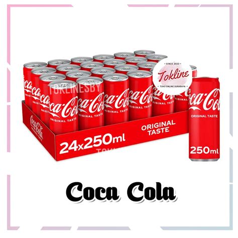 Jual Karton Isi Kaleng Coca Cola Classic Original Ml