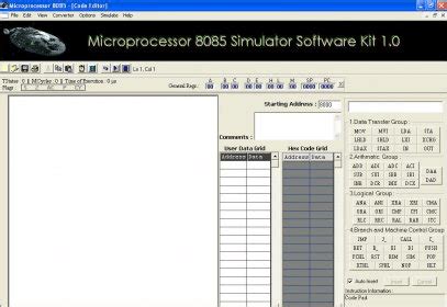 Microprocessor 8085 Simulator Software Kit Download - Aimed to be a ...