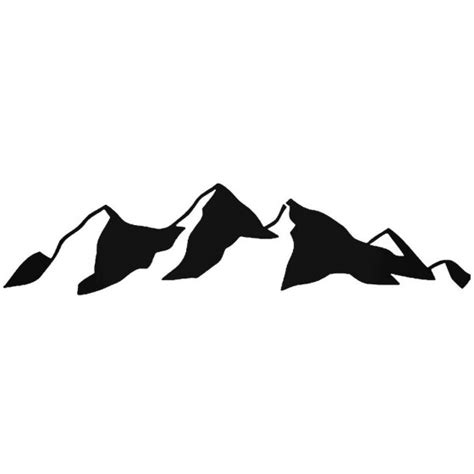 Buy Mountain 3 Vinyl Decal Sticker Online