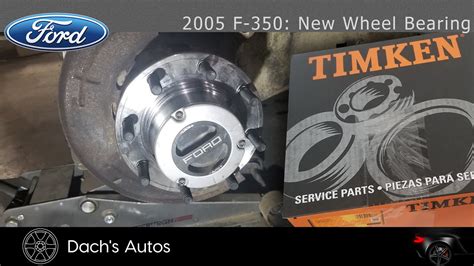 Ford F Wheel Bearing Replacement Youtube