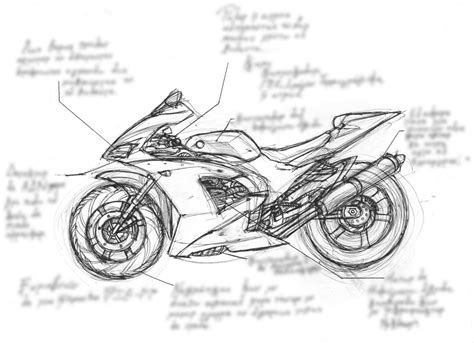 Kawasaki Ninja Drawing by LJRodriguez on DeviantArt