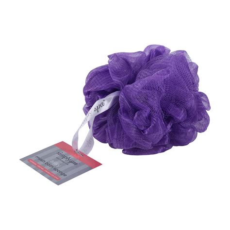 Simply Spa Silky Mesh Bath Sponge