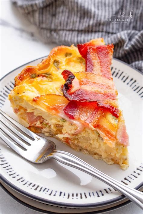 Maple Bacon Breakfast Pie