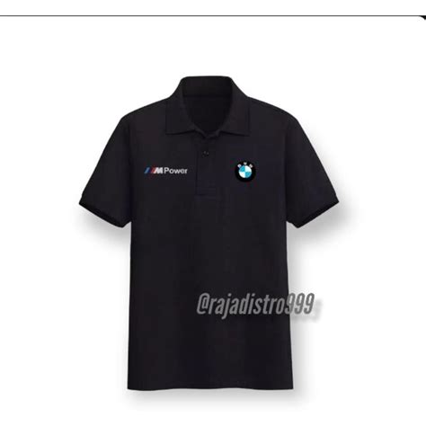 Jual Kaos Polo Shirt Kaos Kerah Pria Bmw Kaos Kerah Wangki Shopee