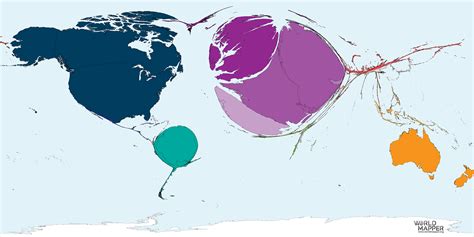 Spread of the Dutch Language - Worldmapper