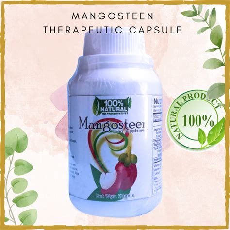 Mangosteen Capsule Pampababa Ng Cholesterol At Pampalinaw Ng Isipan