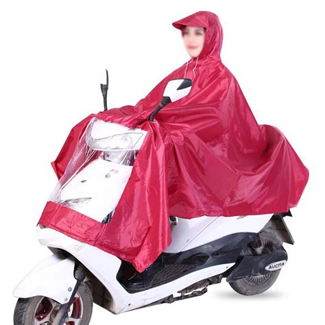 Eva Electric Bicycle Raincoat Bicycle Waterproof Hood Poncho Rainwear