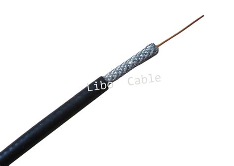 Catv Rg Quad Shield Coaxial Cable Ohm Coax Cable Connection