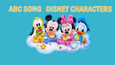 abc song for children | Mickey Mouse song for kids | Nursery Rhymes for ...